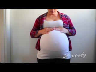 pregnancy belly progression during a pandemic   baby 2   emilia claire